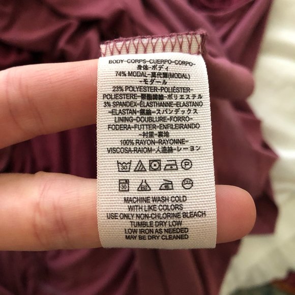 Free People Mauve Pink V-Neck Dress - Picture 10 of 10